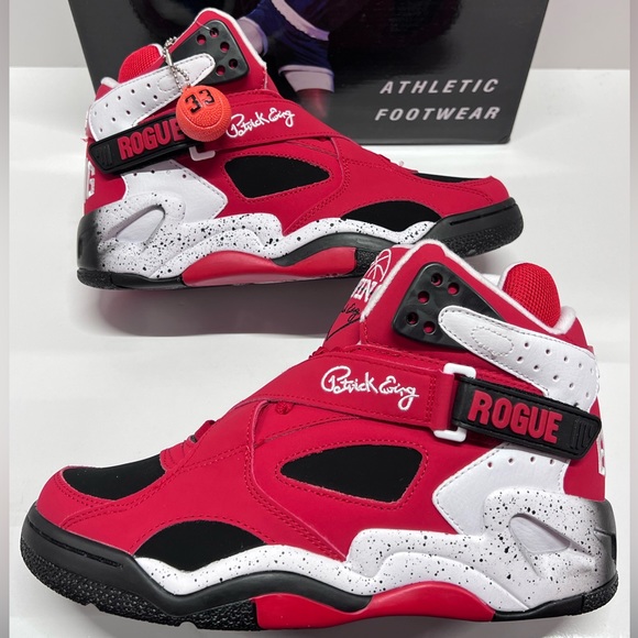 NEW!!!! PATRICK EWING RED ROGUE MENS NEW WITH BOX CHOOSE YOUR SIZE 1BM01309-602 - Picture 4 of 12